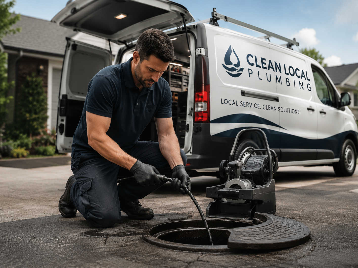 Clearwater Plumbing sample website style